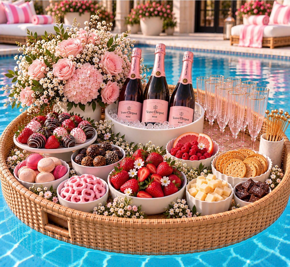 Floating Pool Tray Sweets Collection