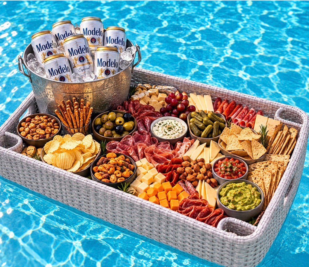 Floating Pool Tray Graze Packages
