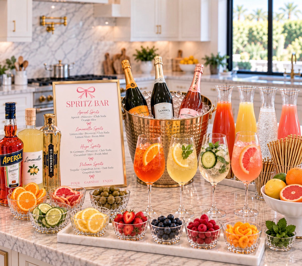 The Spritz Bar Setup