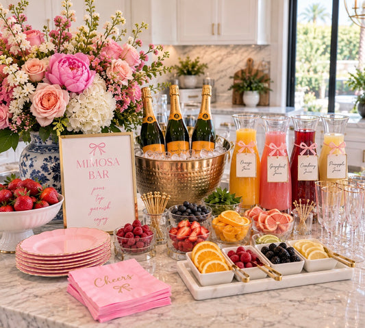 The Mimosa Bar Setup